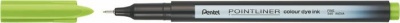 Tűfilc, 0,4 mm, PENTEL "Pointliner", almazöld
