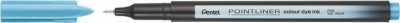 Tűfilc, 0,4 mm, PENTEL "Pointliner", tengerkék